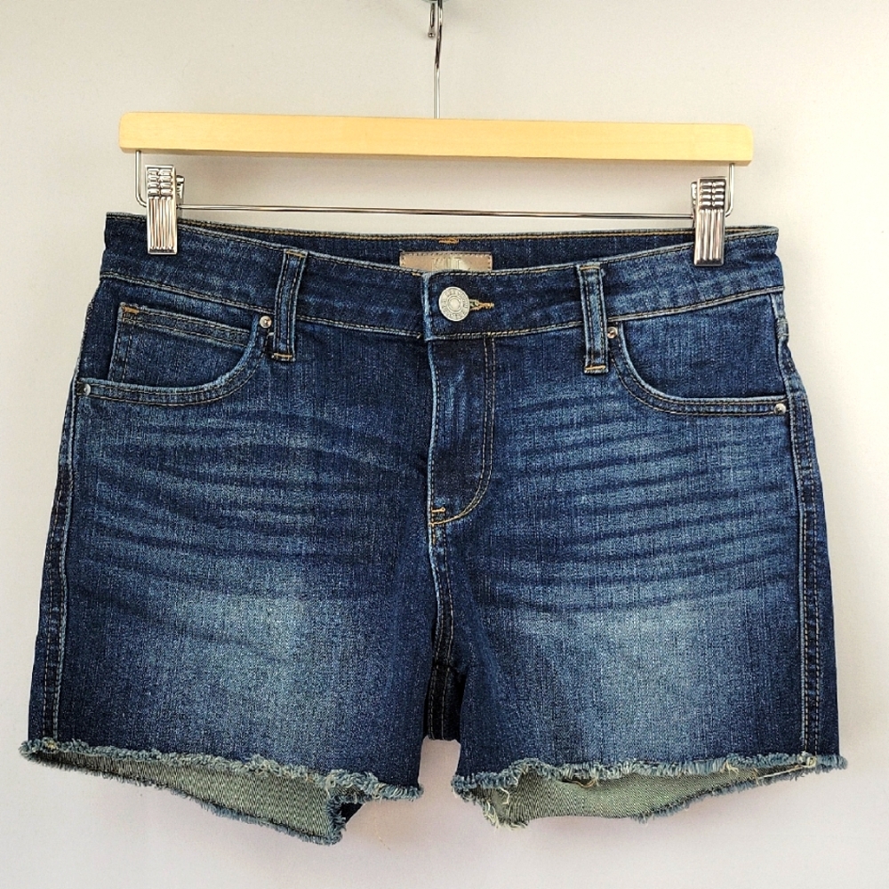 Kut from the Kloth Dark Blue Denim Jean Shorts